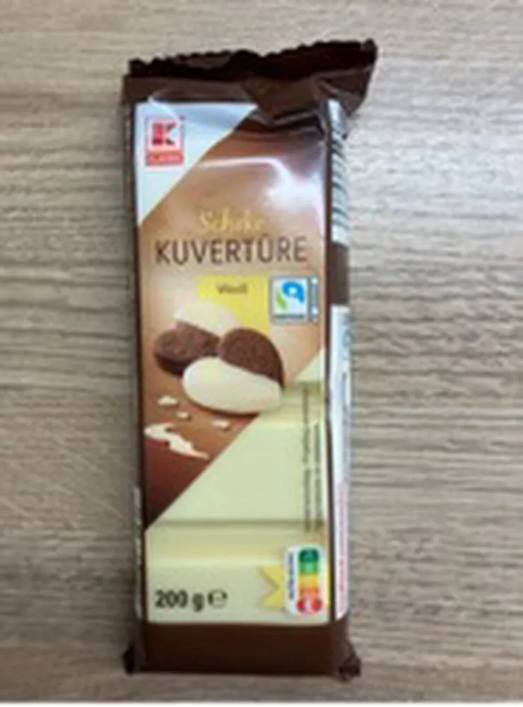 Schoko Kuvertüre weiß
