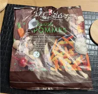 Frites de légumes