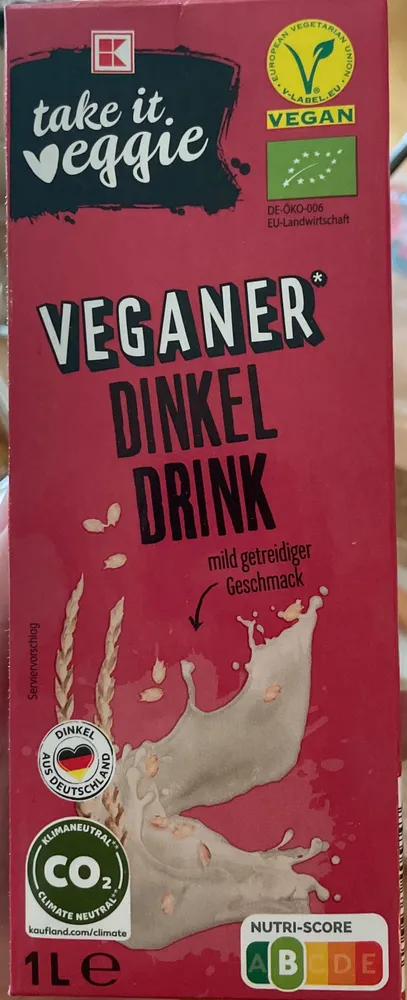 Veganer Dinkel Drink