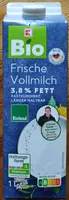 Frische Vollmilch 3,8 % Fett
