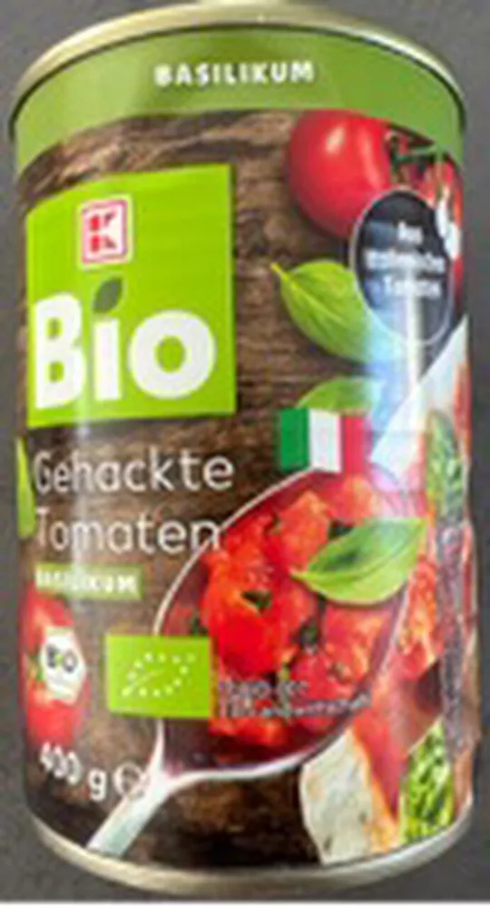 Tomaten gehackt Basilikum