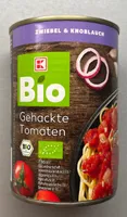 Gehackte Tomaten Zwiebel & Knoblauch