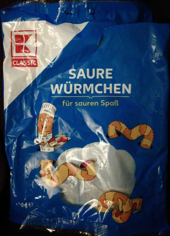 Saure Würmchen [Fruchtgummi]