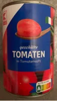 Geschälte Tomaten in Tomatensaft