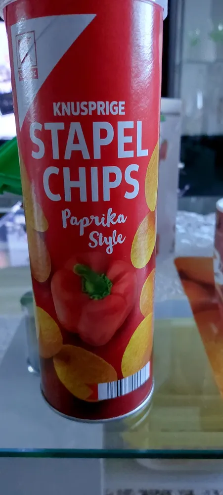 Stapel Chips Paprika Style