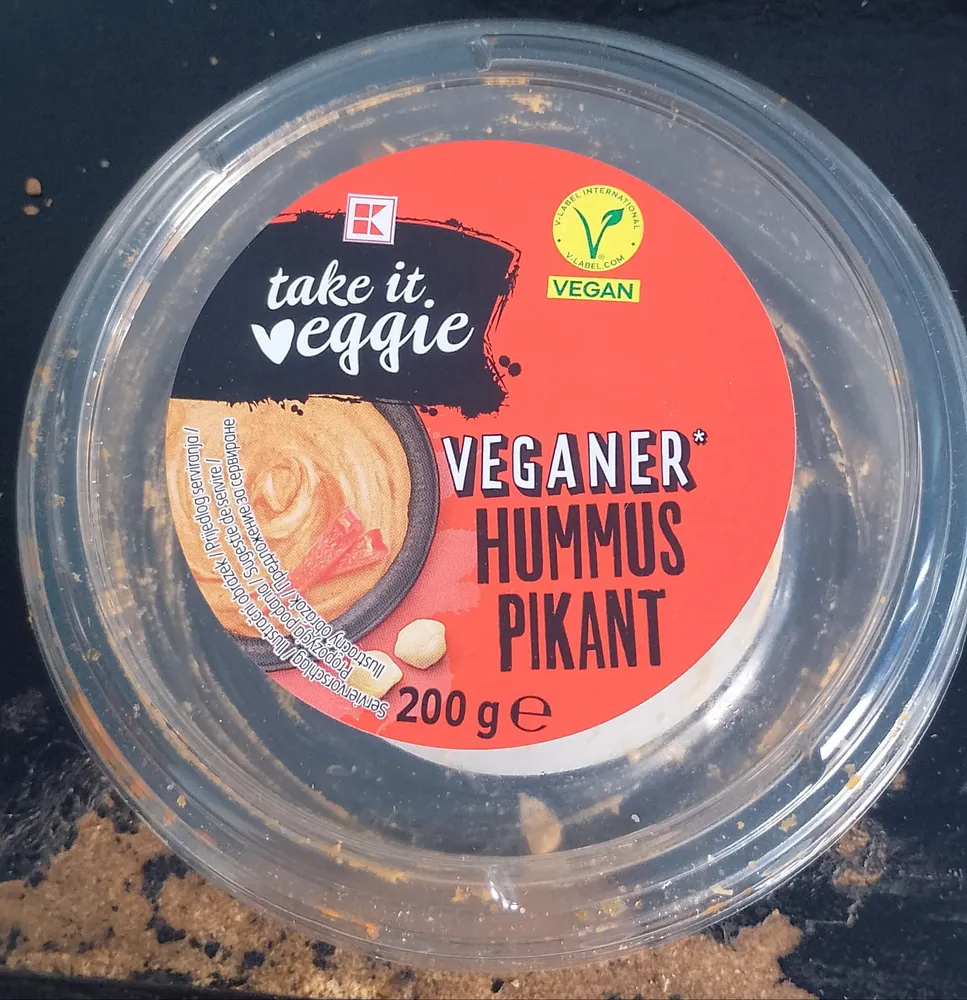 Veganer Hummus Pikant
