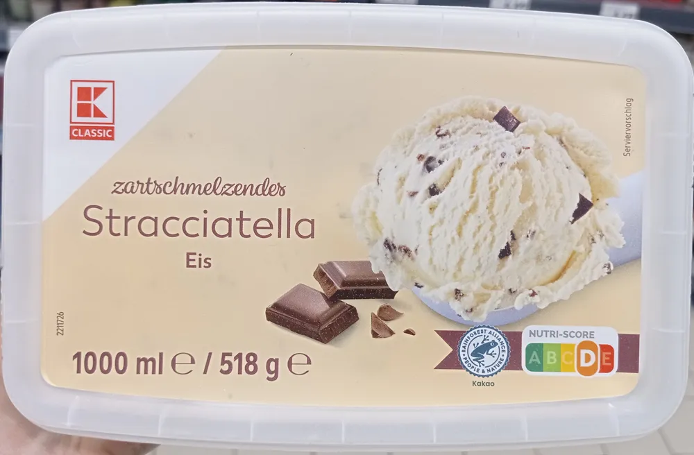 Stracciatella Eis