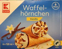 Waffelhörnchen Vanille