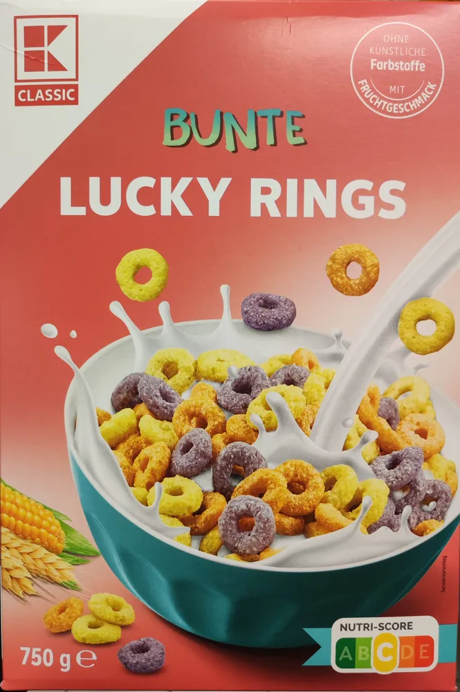 Bunte Lucky Rings
