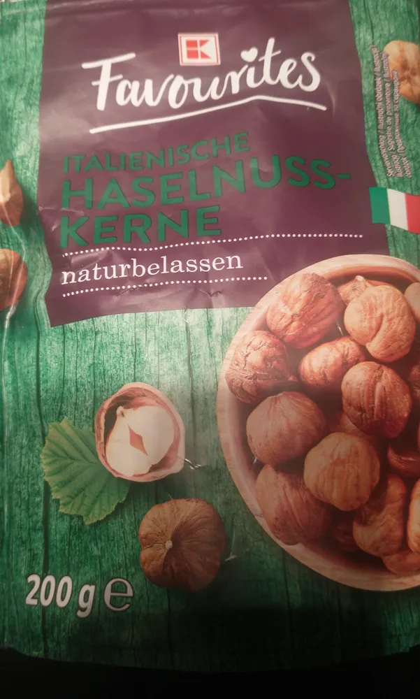 Italienische Haselnusskerne, naturbelassen