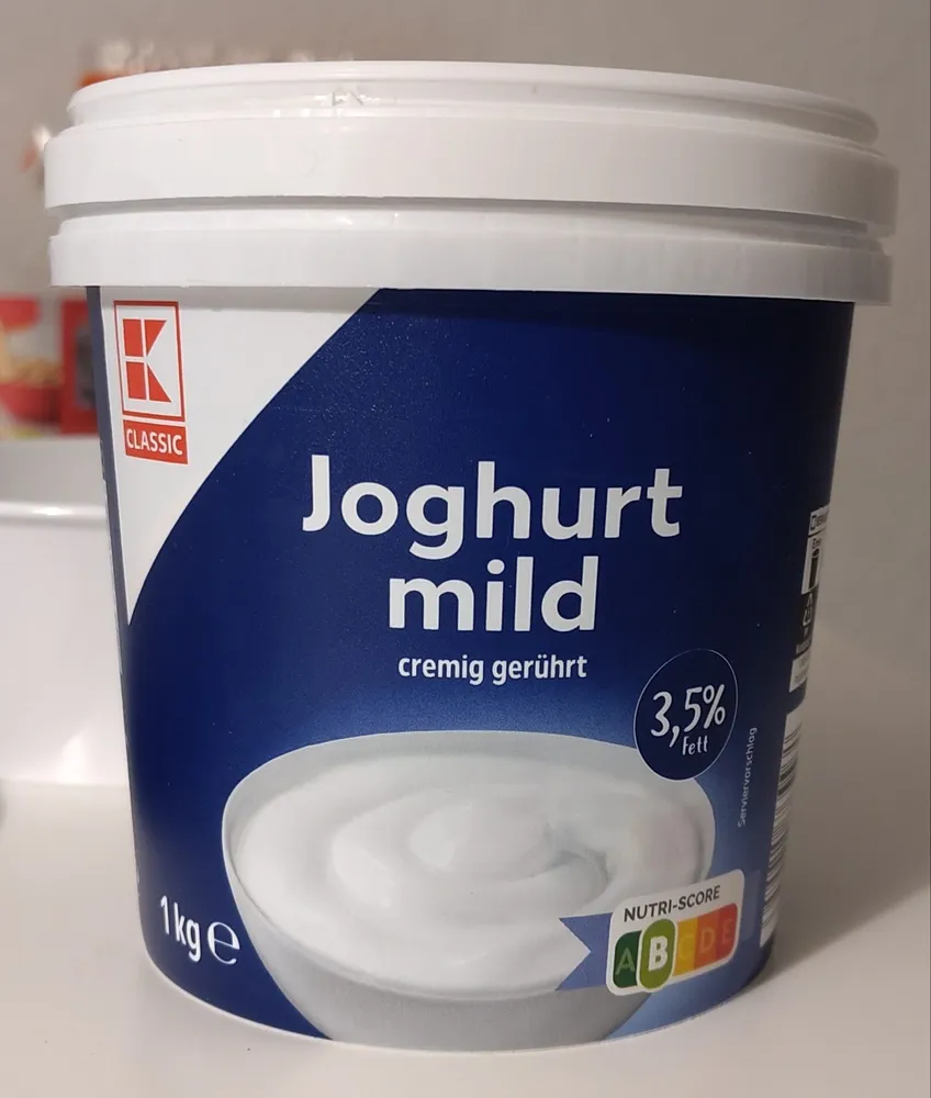Mild Joghurt, 3.5% fat