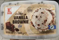 Vanilla Brownie Eis