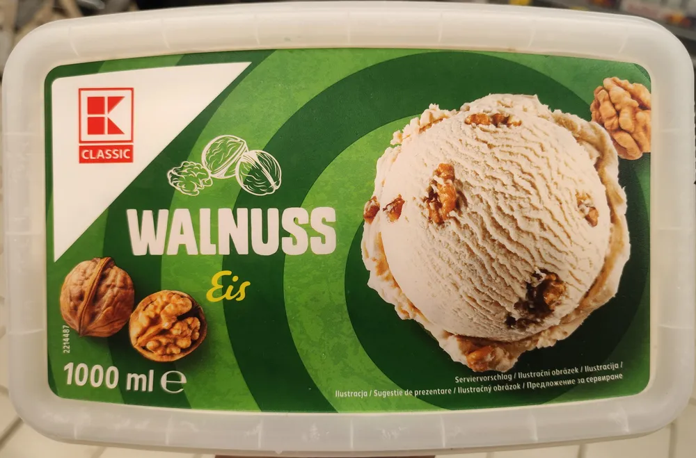 Walnuss Eis