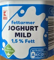 fettarmer Joghurt mild 1,5 % Fett