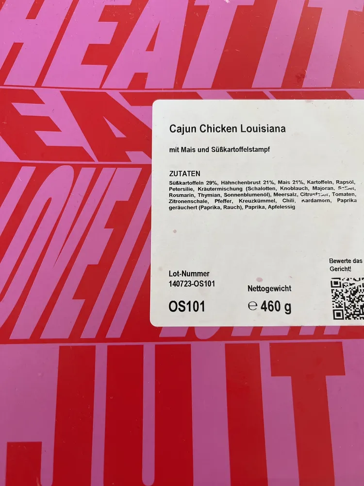 Cajun Chicken Luisianna