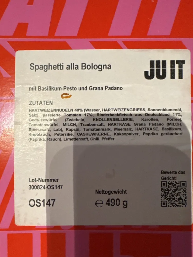 Spaghetti Alla Bologna