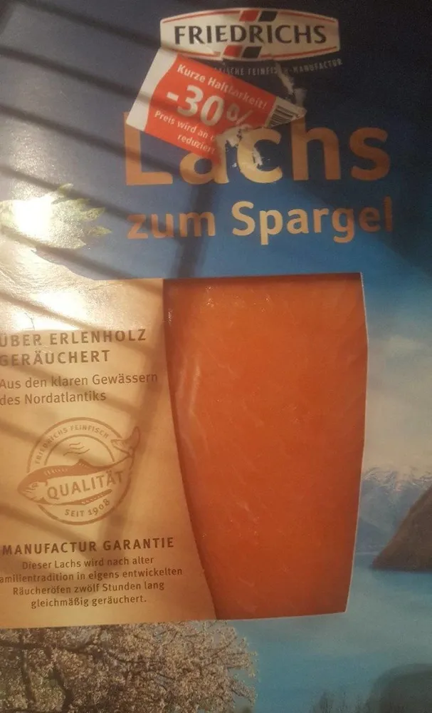 Lachs zum Spargel