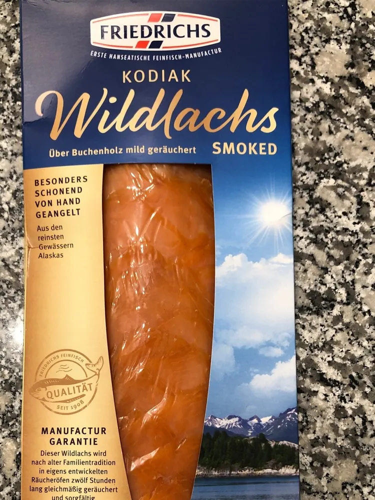 Saumon fumé d'Alaska