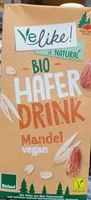 Bio Hafer Drink mit Mandel