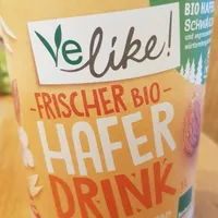 Frischer Bio Haferdrink Mandel