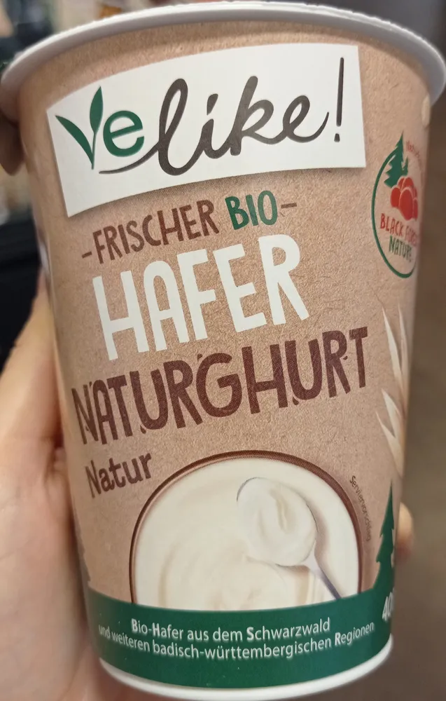 Frischer Hafer Naturghurt