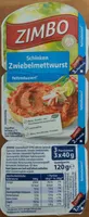 Schinken Zwiebelmettwurst fettreduziert