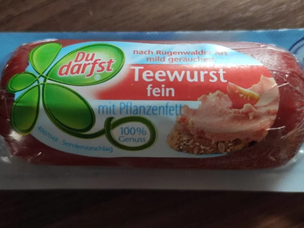 Teewurst fein