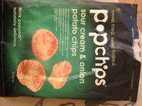 Chips à base de pomme de terre goût crème aigre & oignon