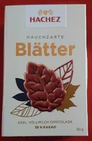 Hauchzarte Blätter Edel Vollmilch