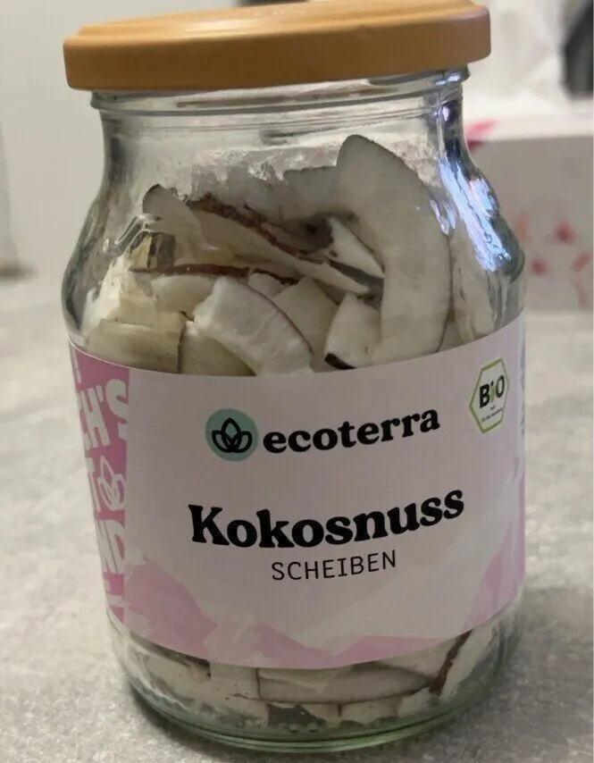 Kokosnuss Scheiben