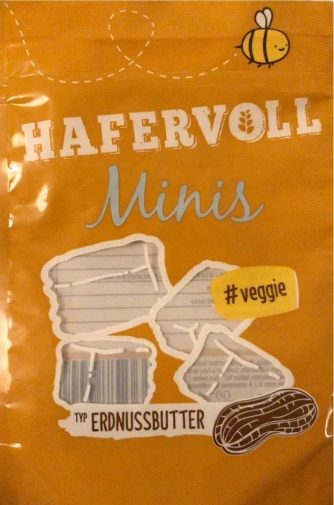 Havervoll Minis Typ Erdnussbutter