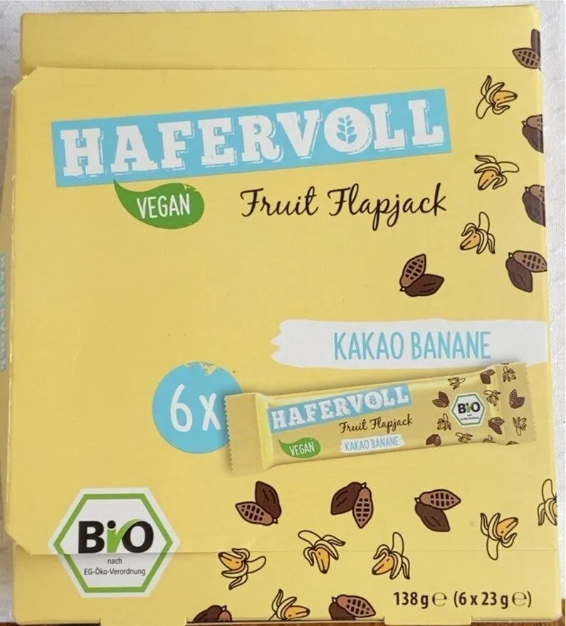 Kakao Banane Fruit Flapjack