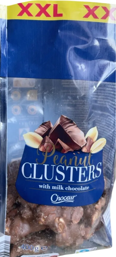 Peanut CLUSTERS with milk chocolate