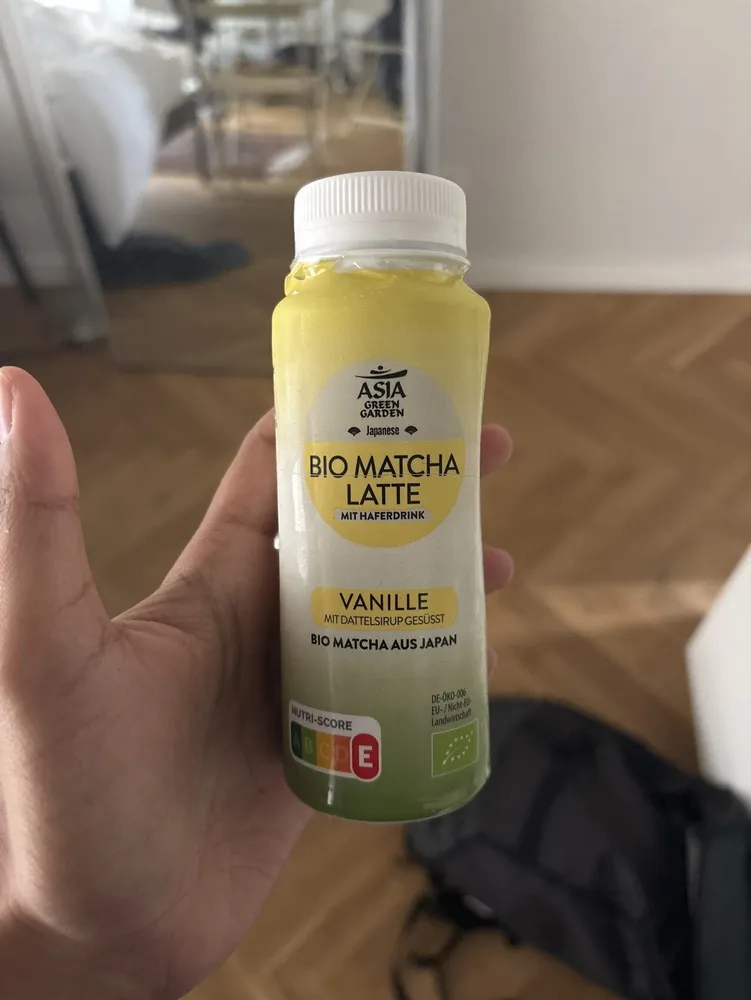 Bio Matcha Latte Vanille