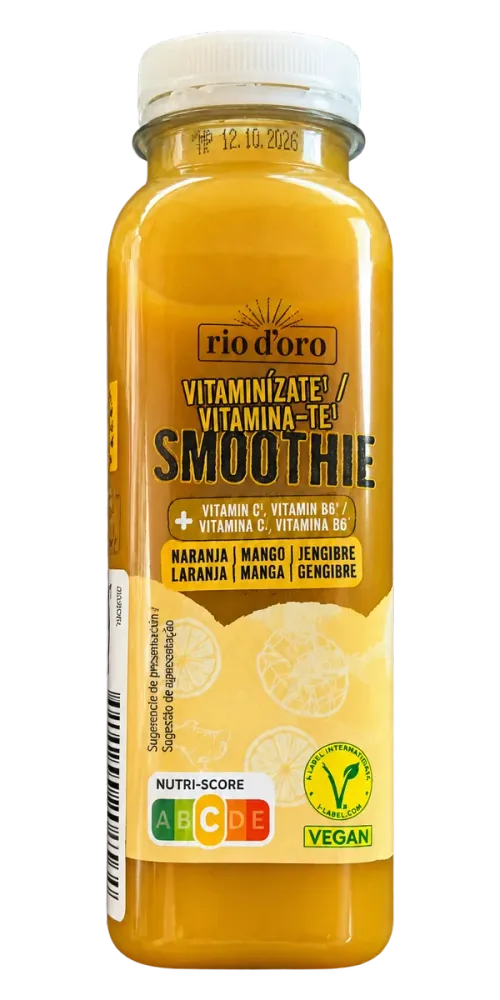 Vitamínizate / Vitamina-te! Smoothie Naranja Mango Jengibre