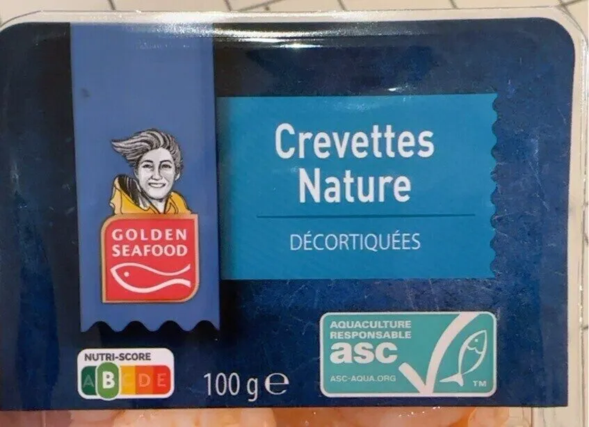 Crevettes nature decortiquées