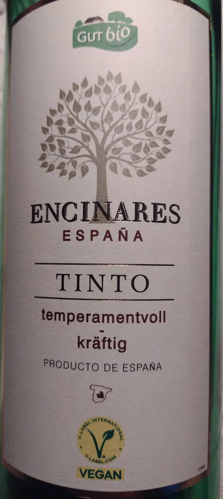 Encinares, Bio Rotwein