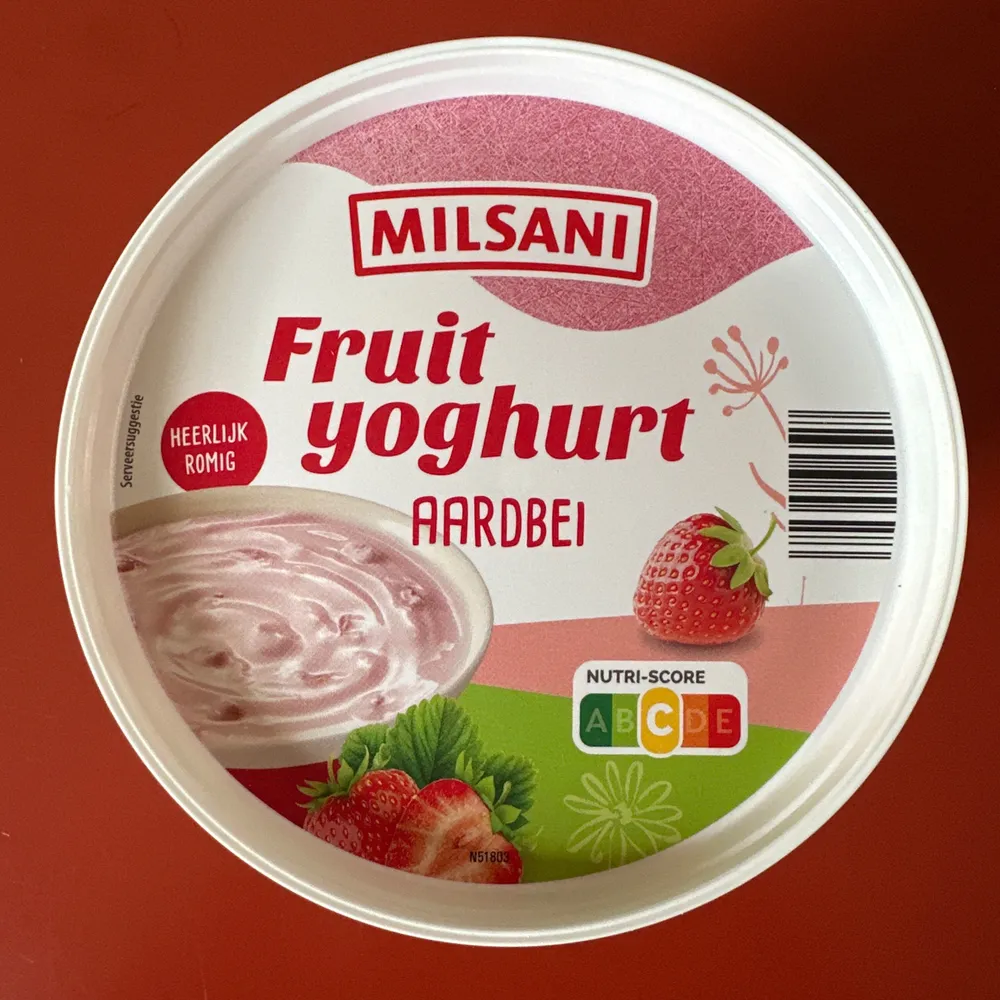 Fruit yoghurt Aardbei