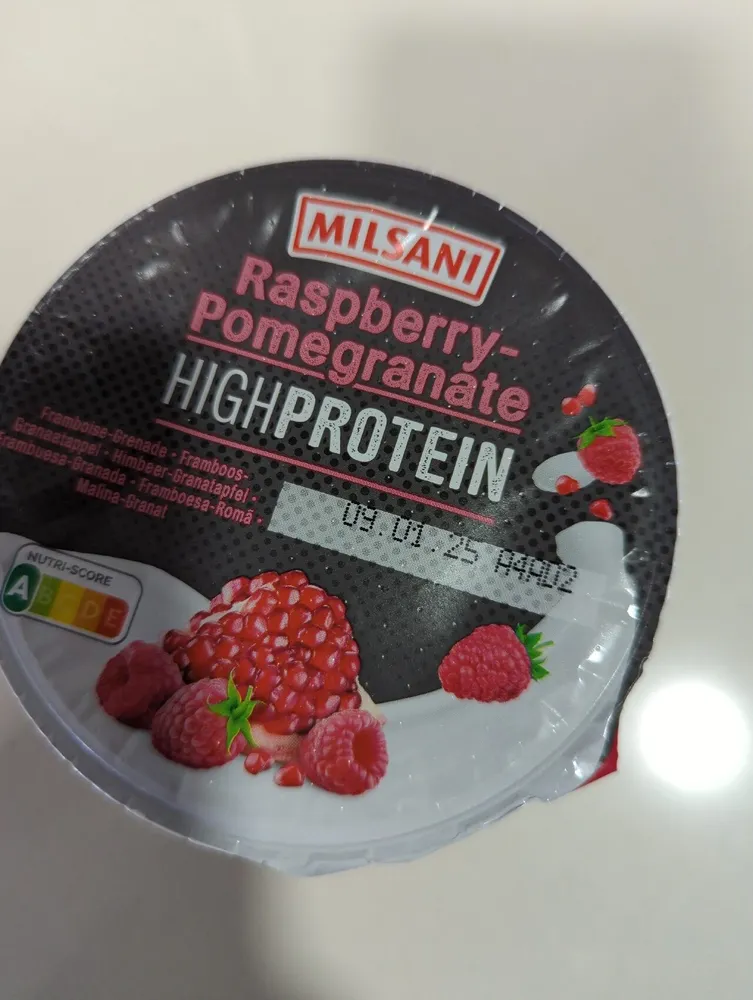 Raspberry-Pomegranate HIGHPROTEIN