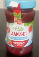 AARDBEI MINDER SUIKER FRUITSPREAD met 65% fruit