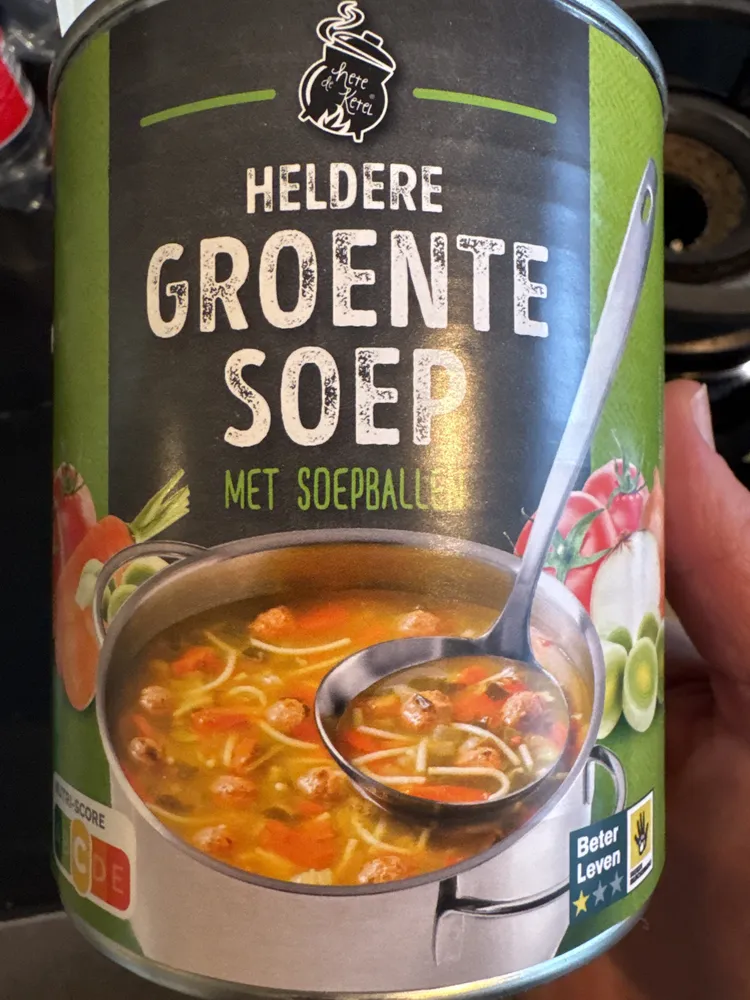 Heldere Groente Soep