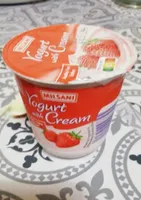 MILSANT Yogurt Cream with Aardbei Fraise Erdbeer P