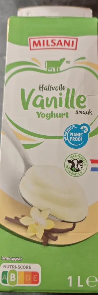 Vanilleyoghurt halfvol