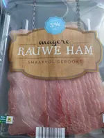 Magere rauwe ham