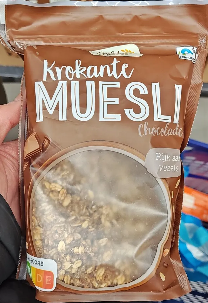 Krokante MUESLI Chocolade