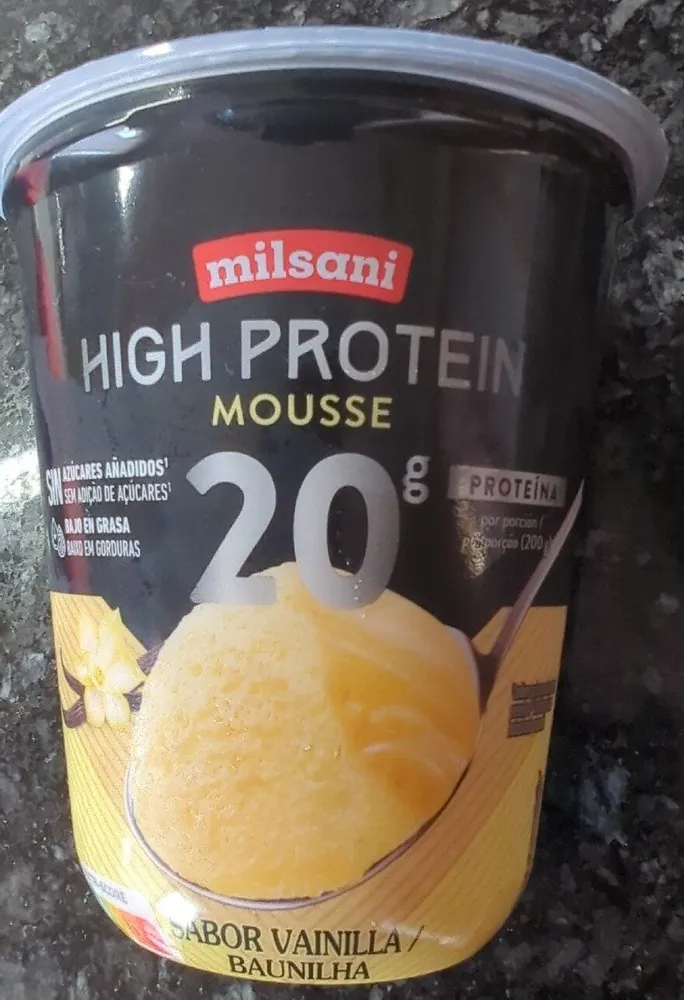 High Protein Mousse Vanilla