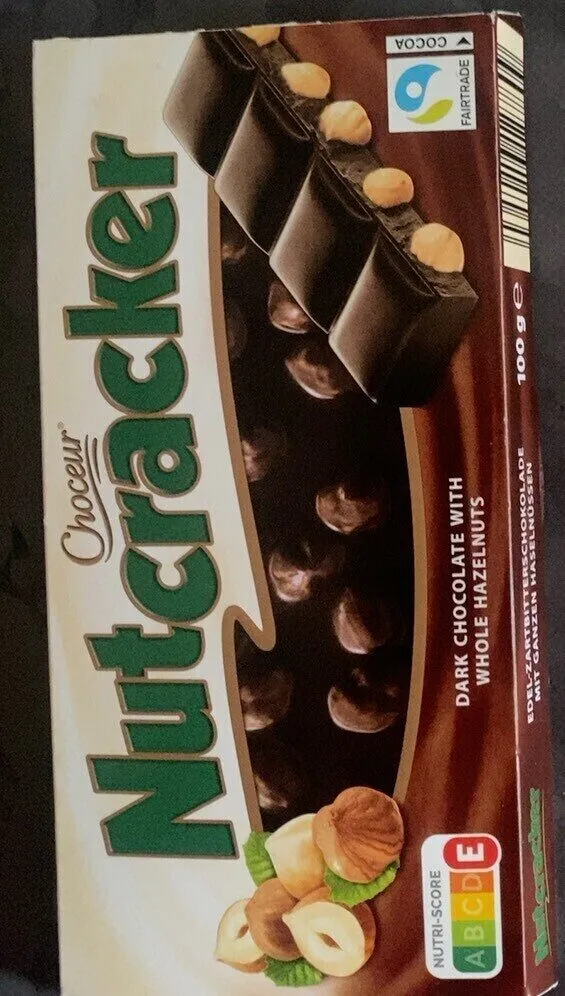 Nutcracker DARK CHOCOLATE WITH WHOLE HAZELNUTS