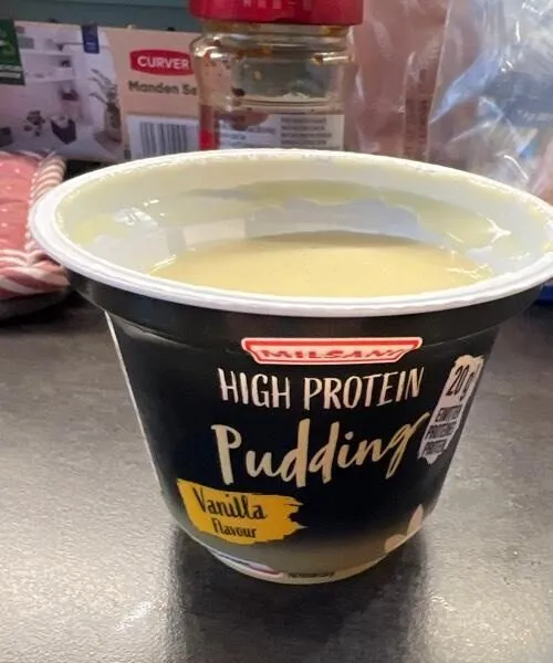 Pudding protéiné vanille