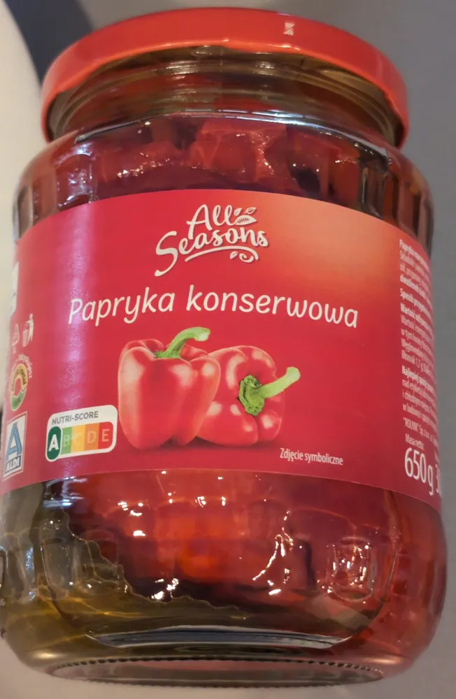 Papryka konserwowa