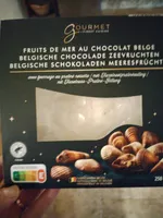 FRUITS DE MER AU CHOCOLAT BELGE
BELGISCHE CHOCOLADE ZEEVRUCHTEN
BELGISCHE SCHOKOLADEN MEERESFRÜCHTE